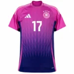 Germany  Away Wirtz 17 Shirt  2024 Player version Size：S-2XL  Non-Customize - Image 3