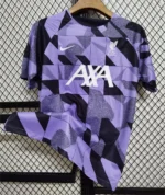 Liverpool Training Wear Purple Football Shirt  2023/2024 - Image 2