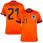 Holland Home Zirkzee 21 Shirt 2024-2025 Fan Size：S-4XL Non-Customize
