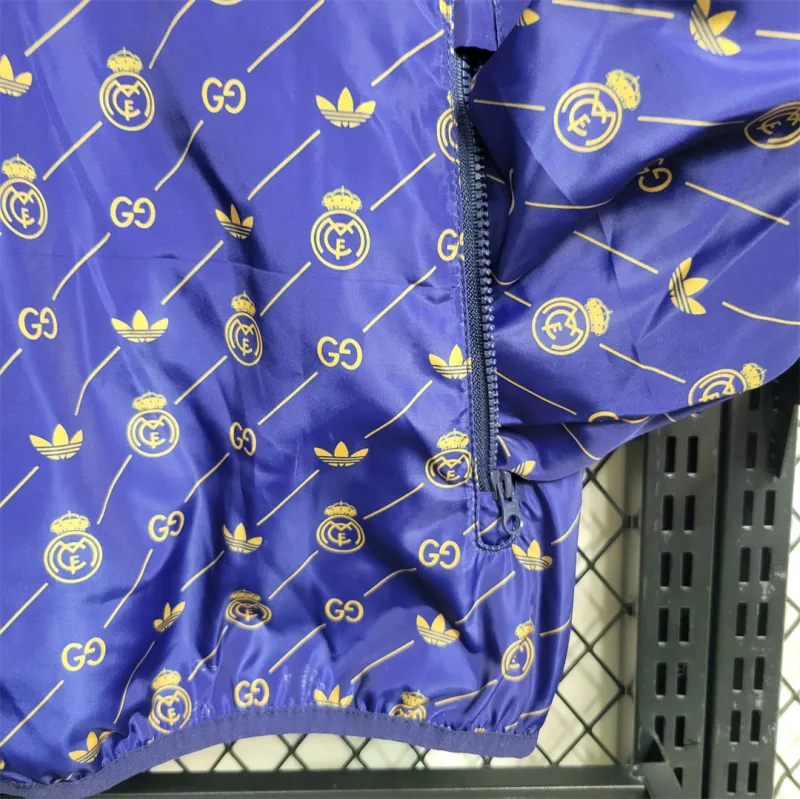 13004461f2 Real Madrid Jersey Windbreaker GUCCI Joint Edition 2023-2024 - Image 7