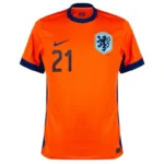 Holland Home Zirkzee 21 Shirt 2024-2025 Fan Size：S-4XL Non-Customize - Image 3
