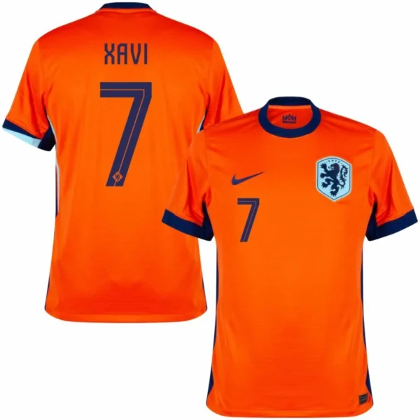 Holland Home Xavi 7 Shirt 2024-2025 Player version Size：S-2XL Non-Customize
