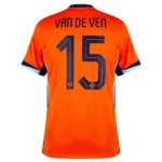 Holland Home Van De Ven 15 Shirt 2024-2025 Fan Size：S-4XL Non-Customize - Image 2