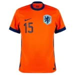 Holland Home Van De Ven 15 Shirt 2024-2025 Fan Size：S-4XL Non-Customize - Image 3