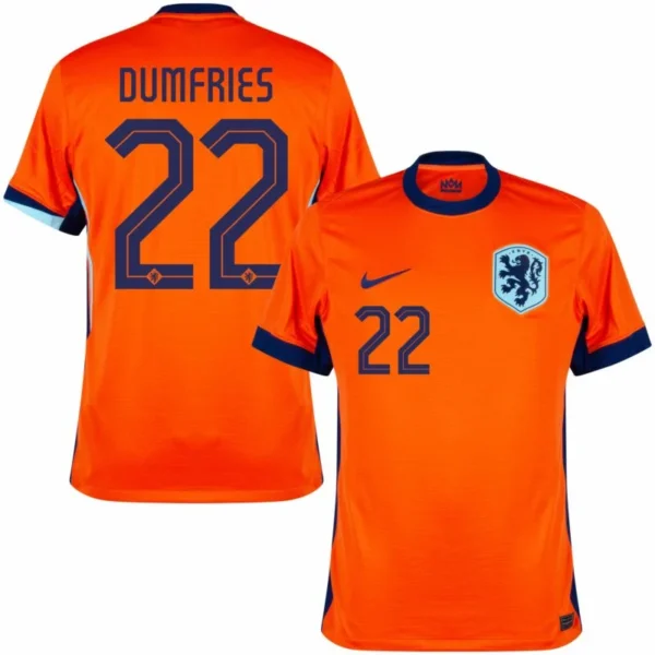 Holland Home Dumfries 22 Shirt 2024-2025 Fan Size：S-4XL Non-Customize