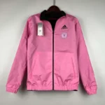 2023-2024 Inter Miami Reversible Windbreaker（black-pink）Soccer Jersey 1:1 Thai Quality - Image 12