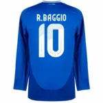 Italy Natio Home Long sleeve  R.Baggio 10 Shirt 2024-2025 Fan Size：S-2XL Non-Customize - Image 2