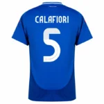 Italy Natio Home Calafiori 5 Shirt 2024-2025 Player version Size：S-2XL Non-Customize - Image 2
