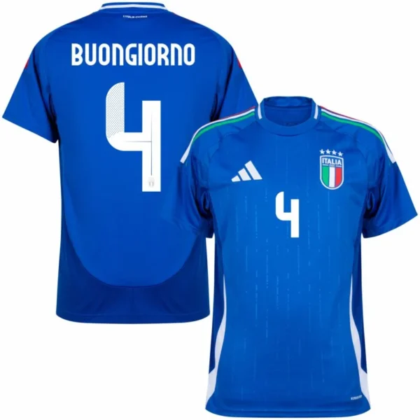 Italy Natio Home Buongiorno 4 Shirt 2024-2025 Player version Size：S-2XL Non-Customize