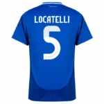Italy Natio Home Locatelli 5 Shirt 2024-2025 Player version Size：S-2XL Non-Customize - Image 2