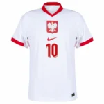 Poland Nation Home Zieliński 10 Shirt Euro 2024-2025 Fan / Player version  Size：S-2XL Non-Customize - Image 3