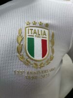 Adidas Italy Nation 125th Anniversary 2023 Men White Player Edition Jersey - Image 5