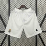 24-25 Real Madrid Home Soccer Shorts - Image 2