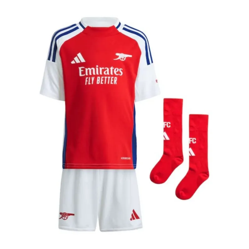 17a753b0a0 Kids Arsenal Home Jersey Kits(Jersey+Shorts+Socks) 2024-25 - Image 1