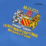Manchester City 1981/83 Retro Home Jersey - Image 3