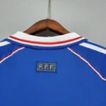 France World Cup 1998 Retro Jersey Home - Image 9