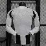 24-25 Juventus Home Soccer Jersey Player Version Long Sleeve - Image 3