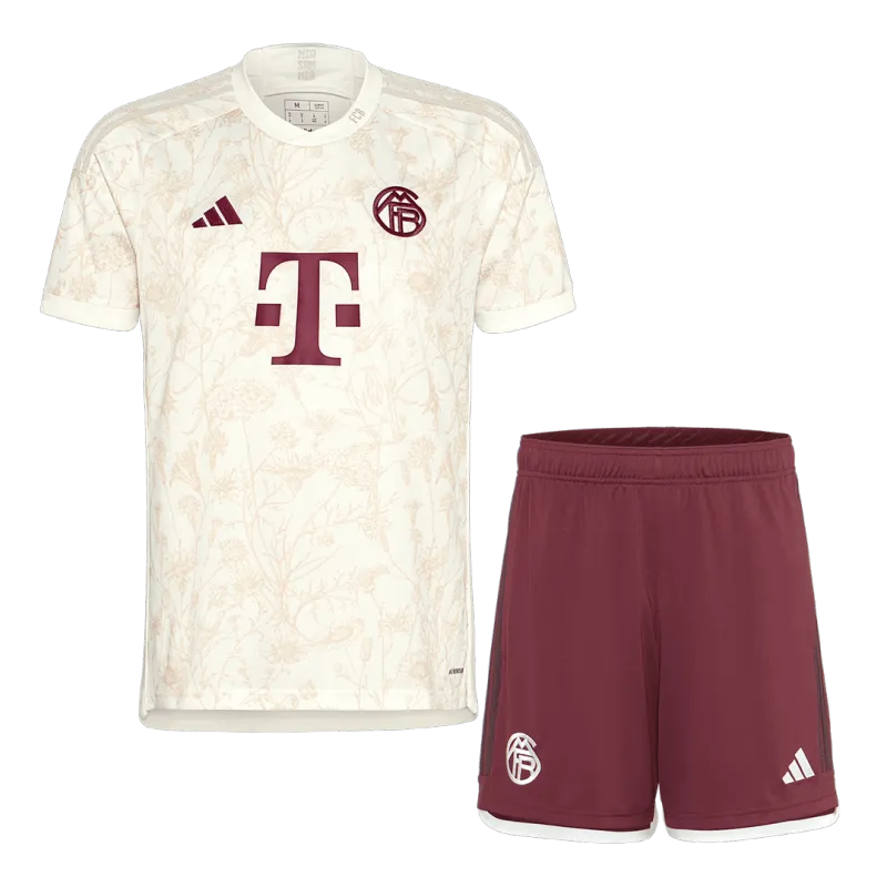 1bac18b958 23-24 Kids Bayern Munich Third Kit(Jersey+Shorts) - Image 1