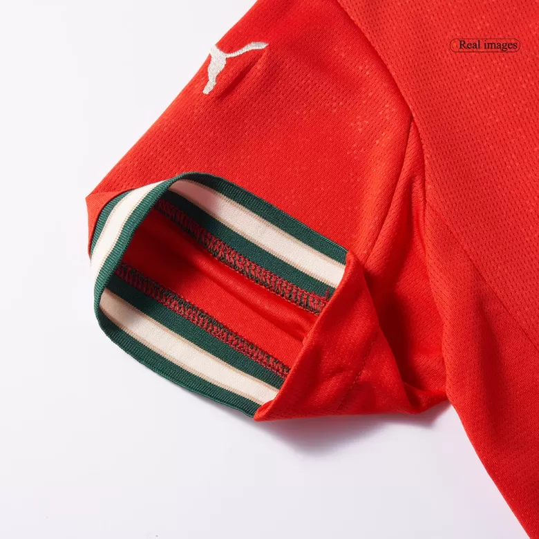 Portugal Soccer Jersey Home Women's Custom Shirt 2025 - bestsoccerstore