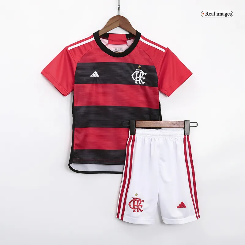 1c15180b2b Kids CR Flamengo 2023/24 Home Jersey Kit Replica - Image 2