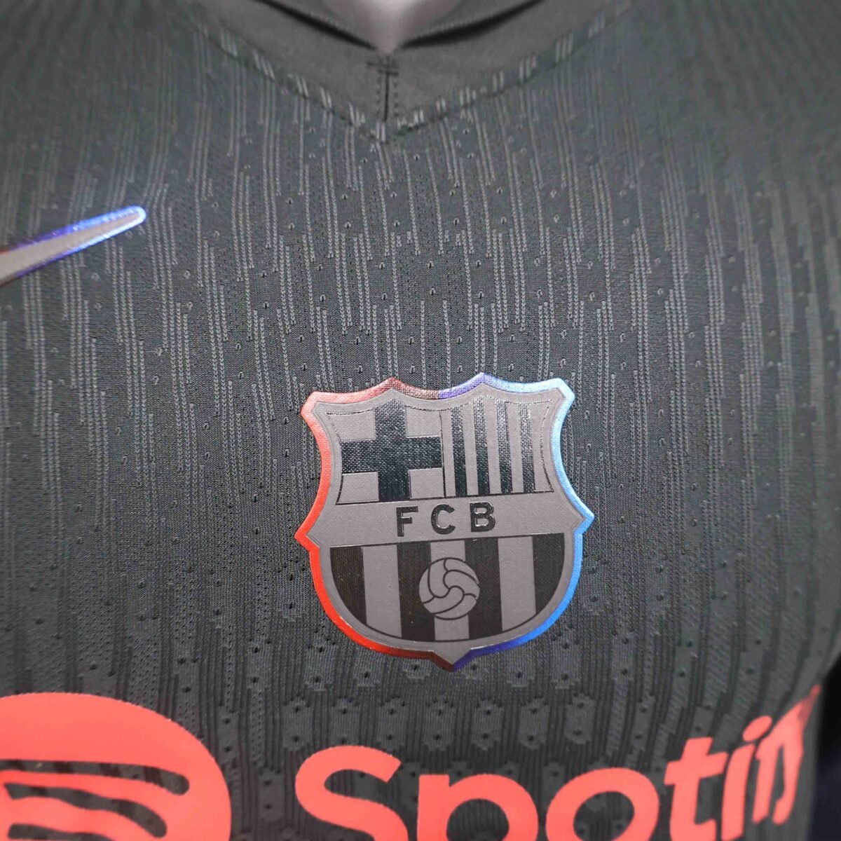 24-25 Barcelona Away Kit Player Version Shirt Football Jersey - Image 4
