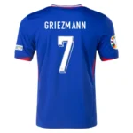 2024 Euro Nation France Home Jersey MBAPPE #10 GIROUD #9 GRIEZMANN #7 Soccer Apparel - Image 13