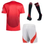 Manchester United 2024/25 Home Full Kit(Jersey+Shorts+Socks) - Image 2