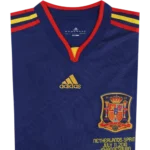 2010 Spain Nation Retro Jersey Away World Cup Final - Image 6