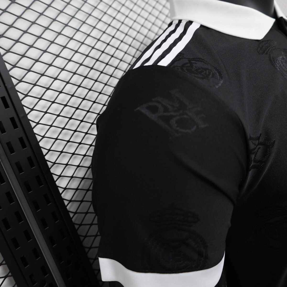 Real Madrid Men's Polo Shirt Black 25-26 - Image 4
