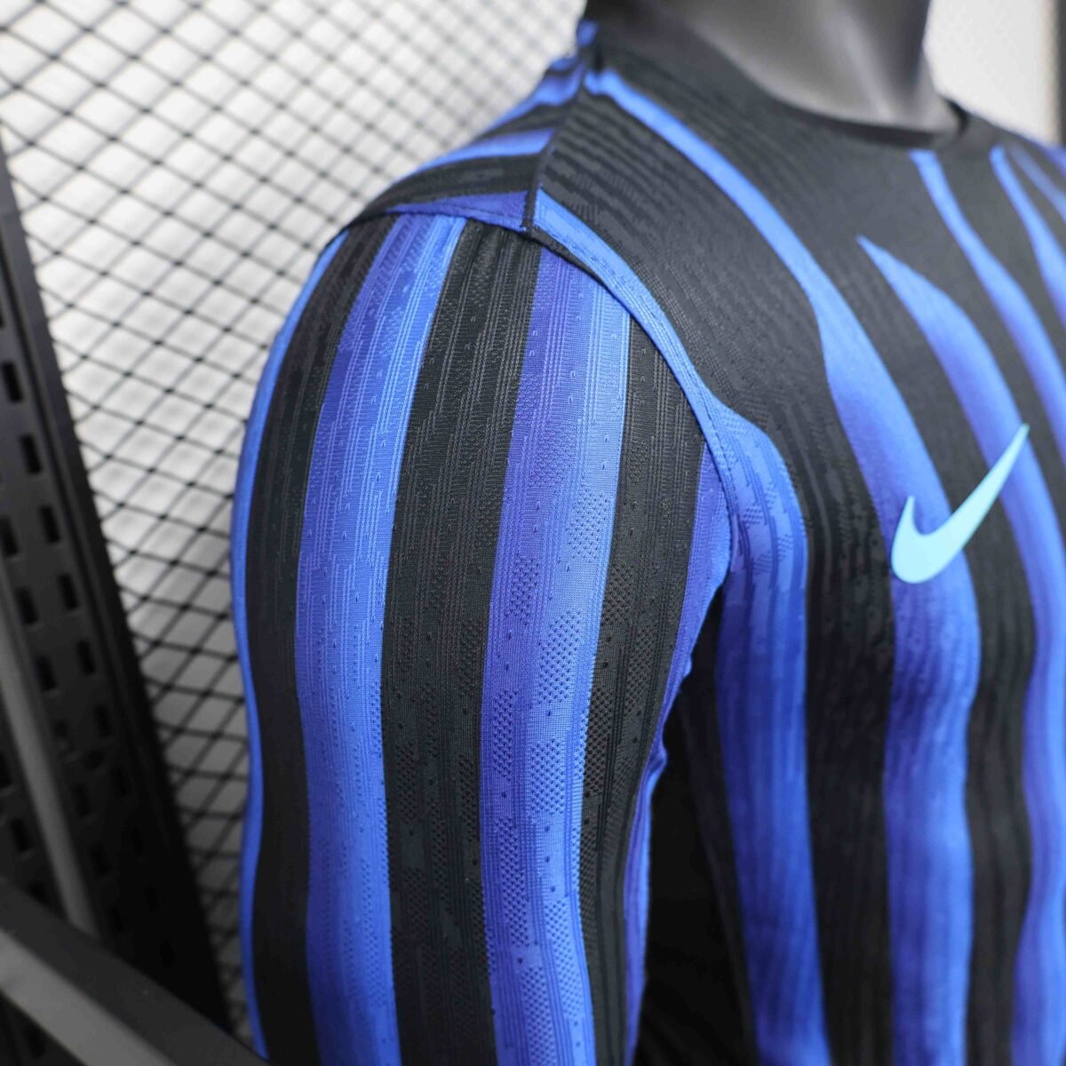 Inter Milan Home Shirt SOccer Jersey Long Sleeve Player Version 25-26 - Image 8