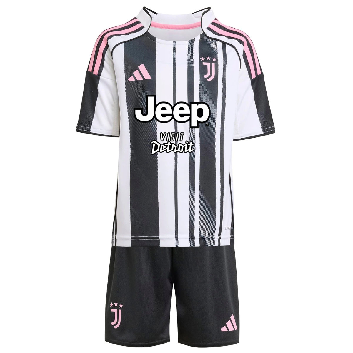 2 Juventus Home Jersey  Kids Kit 2025-2026 - Image 1