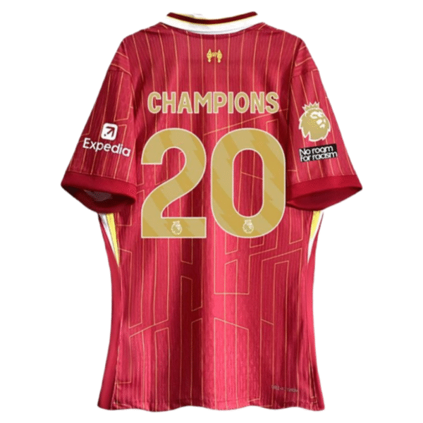 Liverpool Shirt Home Stadium Jersey 24-25 - CHAMPIONS 20