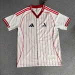 Arsenal Baseball style Pre Match Casual Training Soccer shirt 25-26 - Image 3