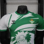 Real Betis Anime Naruto Shirt Football Jersey Player Version 25-26 - Image 8