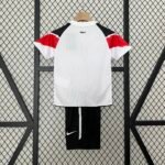 Manchester United 10-11 Away Champions League Retro Kids Kits Youth Apparels Jersey - Image 3