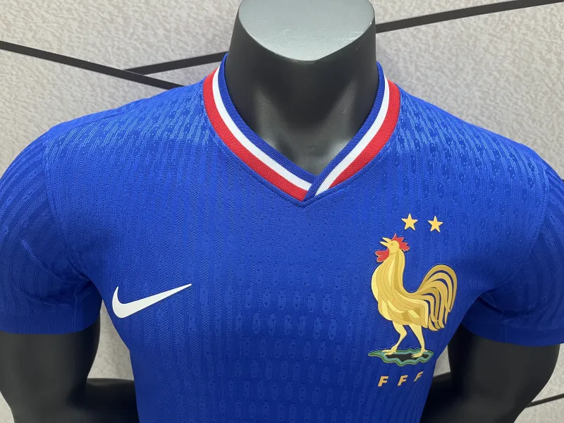218e0c6361 2024  France Nation Home Jersey Player Version Euro - Image 3
