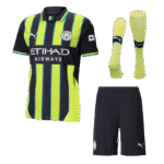 Manchester City Away Custom Full Soccer Kit 2024-25