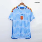 2022 Spain Nation Soccer Jersey Away Replica World Cup - Image 3