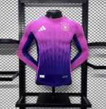 2024 Germany Euro Cup Away Soccer Jersey Long Sleeve Player Version - Image 3