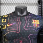 Barcelona black shirt jersey player version  25-26 - Image 8