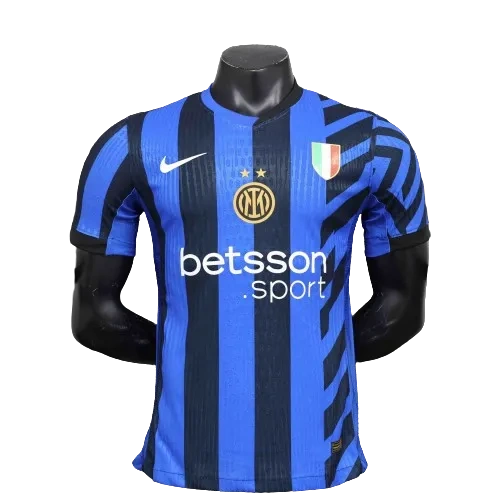 2450-2fcf Inter Milan Home Lautaro 10 Shirt 2024-2025 Player version Size:S-2XL(Non-Customize) - Image 2