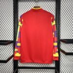 England Nation 95-96 Retro GoalKeeper Long Sleeve Kit Vintage Shirt Soccer Jersey - Image 3