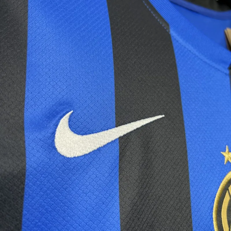 250-091a Inter Milan Home Barella 23 Shirt 2024-2025 Fan version Size:S-4XL(Non-Customize) - Image 4