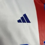 24-25 Olympique Lyonnais Home Kids Kit Jersey+Shorts - Image 5
