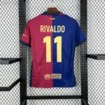 RIVALDO #11 Nike Barcelona 125th Anniversary Soccer Shirt 24-25 - Image 10