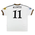 Germany 1996 Retro Jersey Home Euro Cup - Image 7