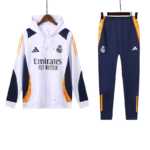 Adidas Real Madrid 2024-25 Hooded Training Tracksuit Kits