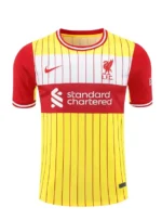 Liverpool Training Wear Yellow Suit Shirt 2024/2025 - Image 3