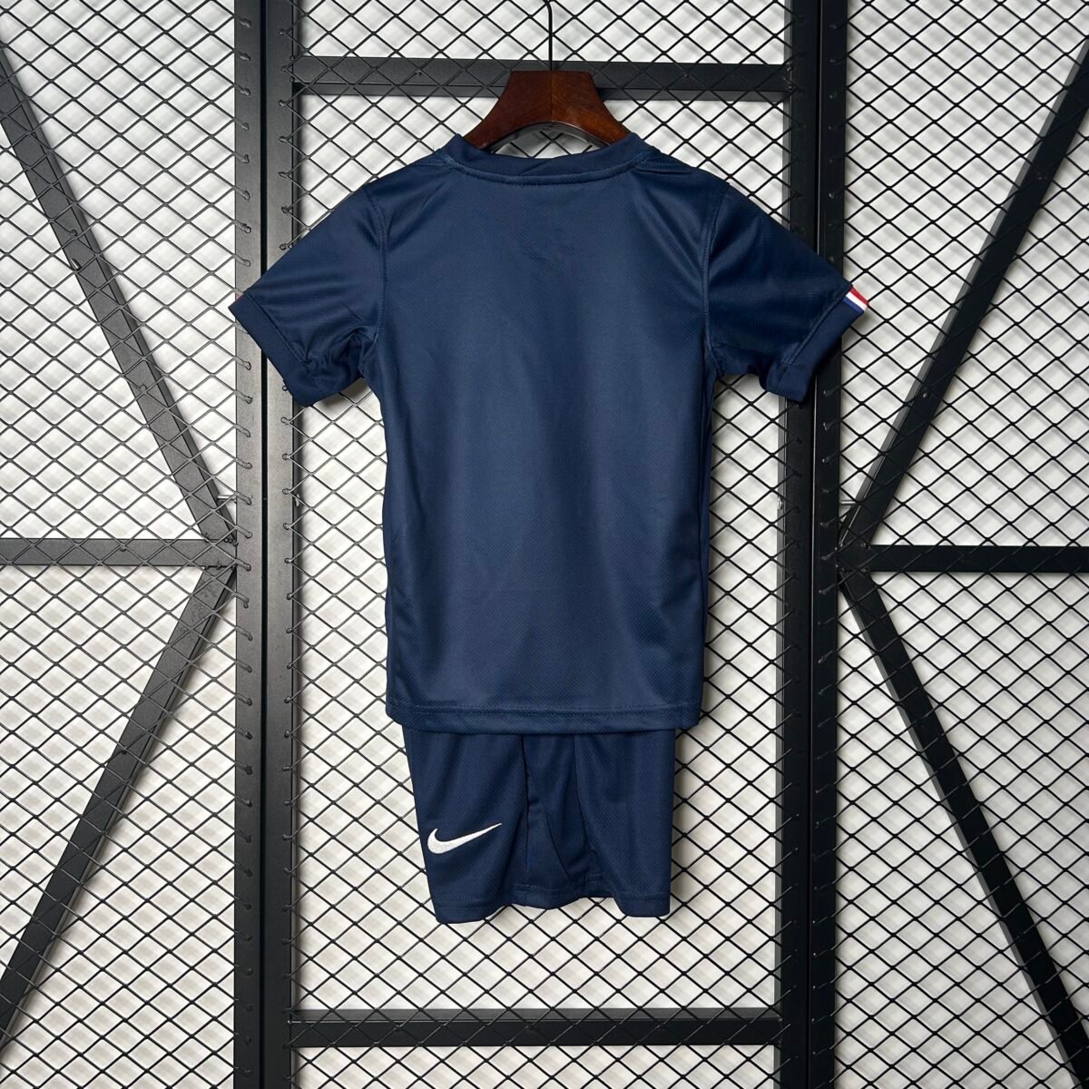 Kids PSG Custom Home Soccer Kits 2025-26 - Image 3