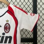 Kids AC Milan UCL Final Kits Retro Jersey Away 06-07 - Image 7